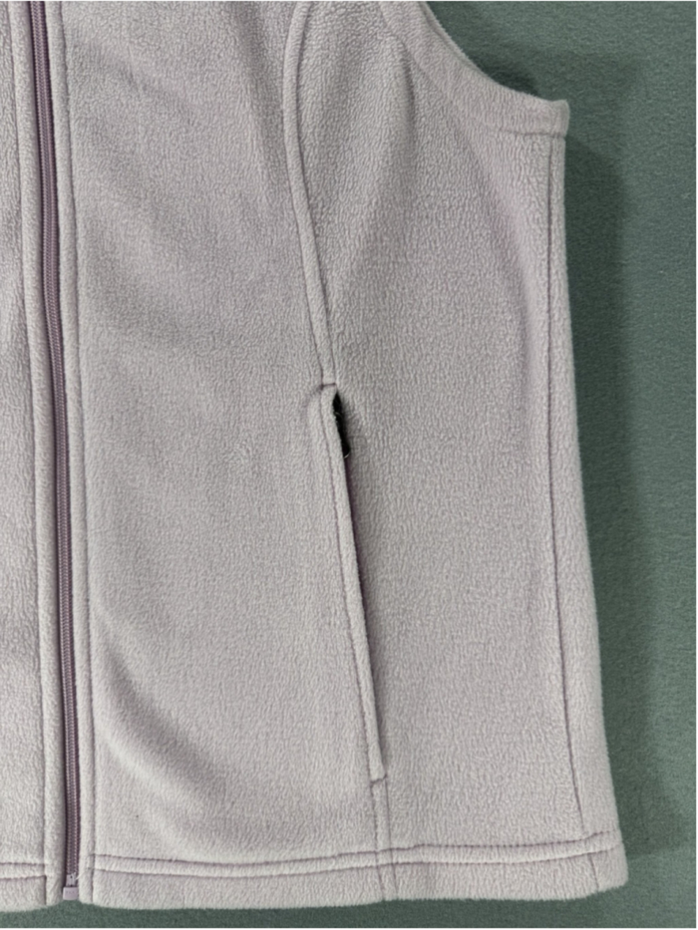 Columbia Benton Springs Vest Women’s Medium Blush Pink Fleece EUC - Picture 8 of 16